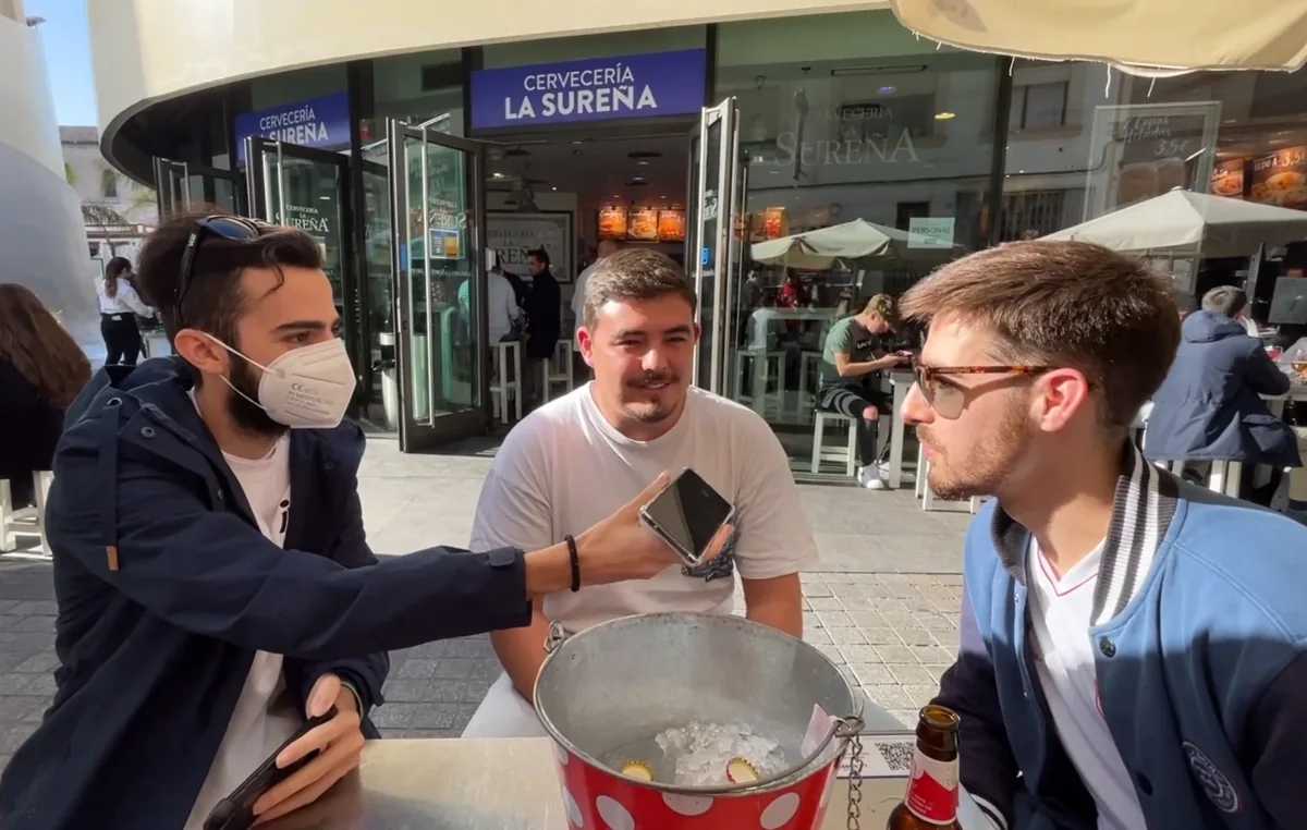 Original archive material — Street interviews